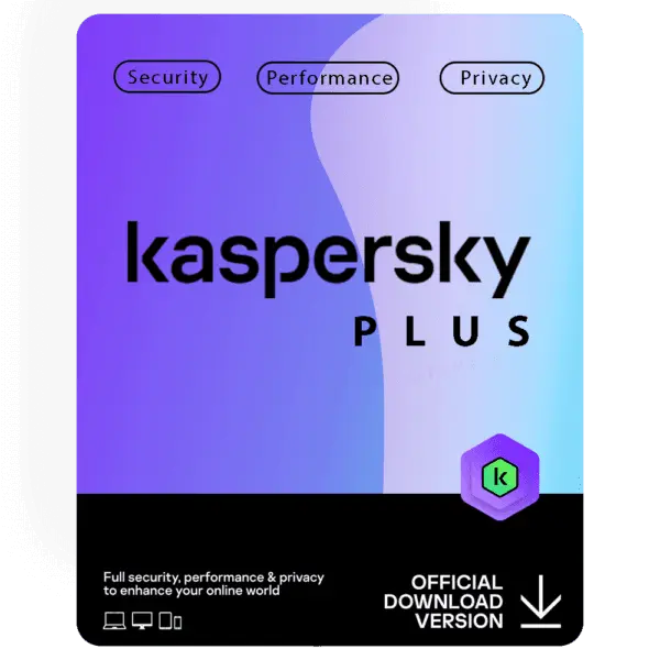ANTIVIRUS KASPERSKY PLUS 2025 - LICENCE 1 AN - 4P