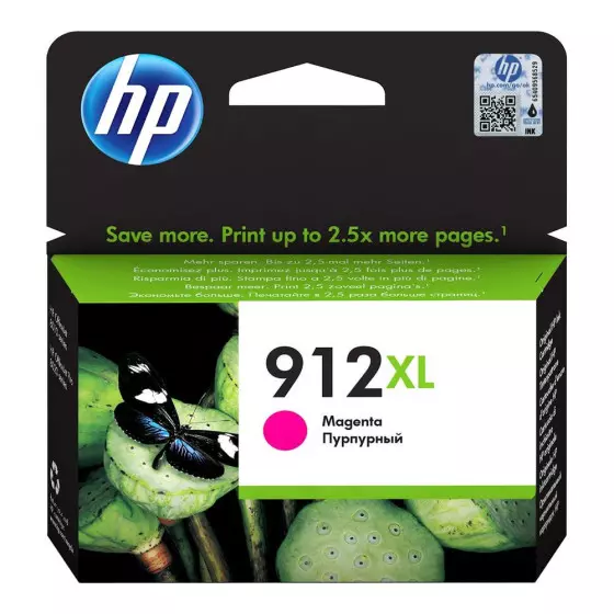 CARTOUCHE HP 912 XL Cyan