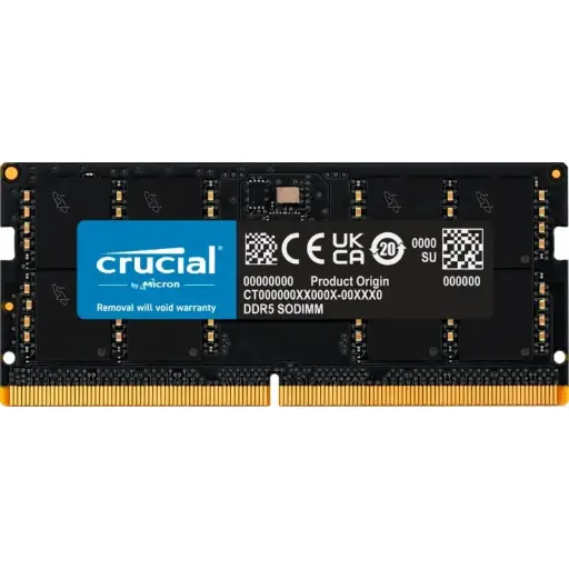 BARETTE RAM CRUCIAL DDR5 5600 GHZ 32GB-P