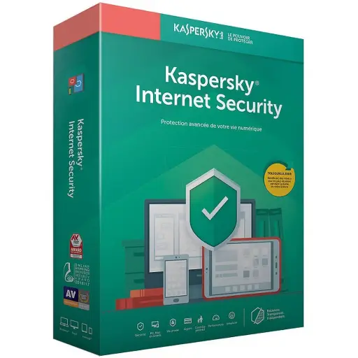 ANTIVIRUS KASPERSKY INTERNET SECURITY PLUS 2025 - LICENCE 1 AN - 4P