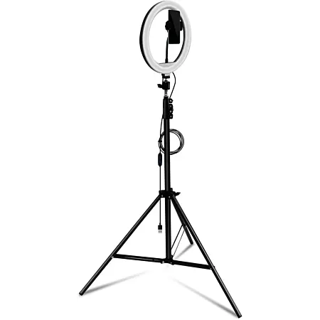 RING LIGHT + SUPPORT TREPIEDS