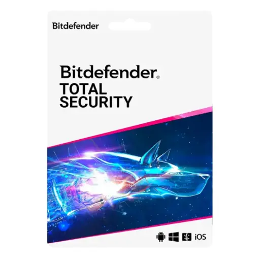 ANTIVIRUS BITDEFENDER TOTAL SECURITE 2025 - LICENCE 1 AN - 1P